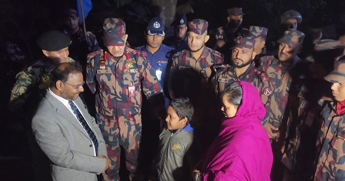 আবারও কাঁটাতার পাড়ি দিলেন অন্তঃসত্তা নারী সোনালী খাতুন