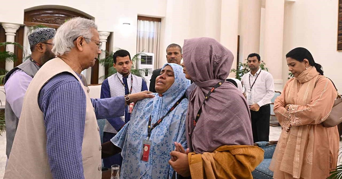 ওসমান হাদির চিকিৎসা নিশ্চিতের আশ্বাস প্রধান উপদেষ্টার