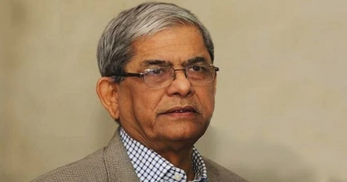 হঠাৎ অসুস্থ মির্জা ফখরুল ইসলাম আলমগীর