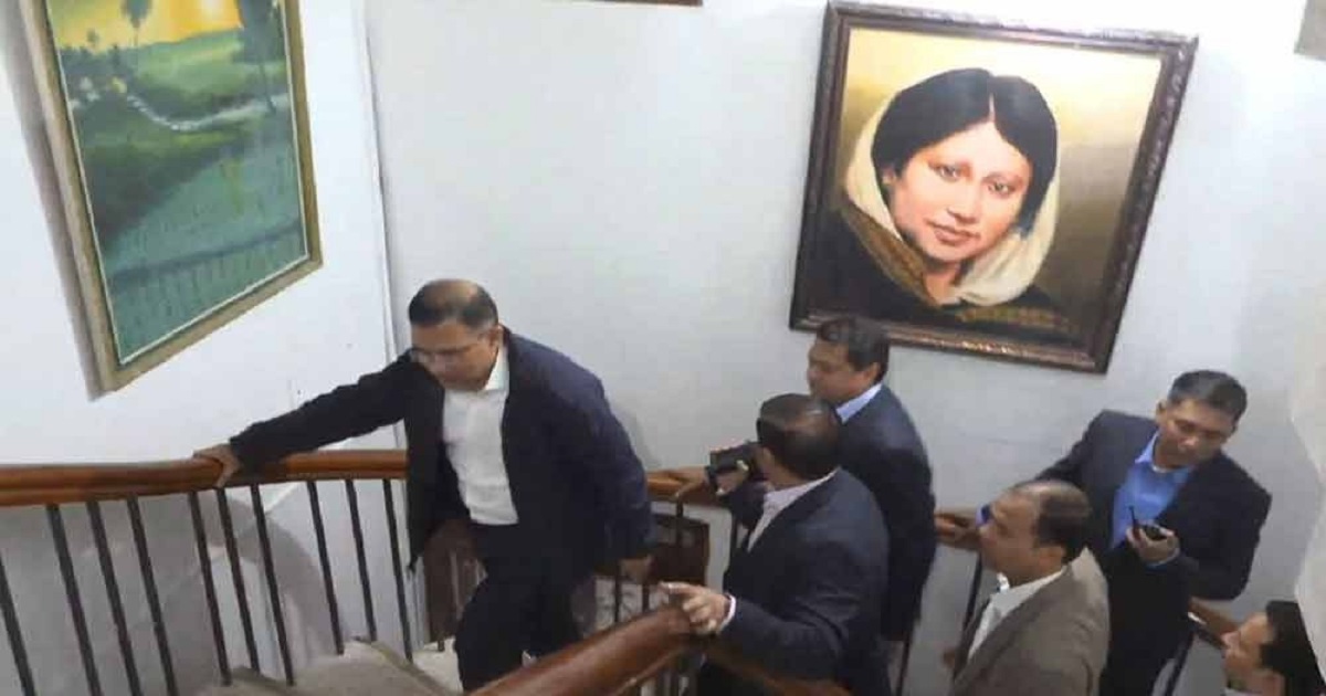 প্রথমবার গুলশান কার্যালয়ে তারেক রহমান