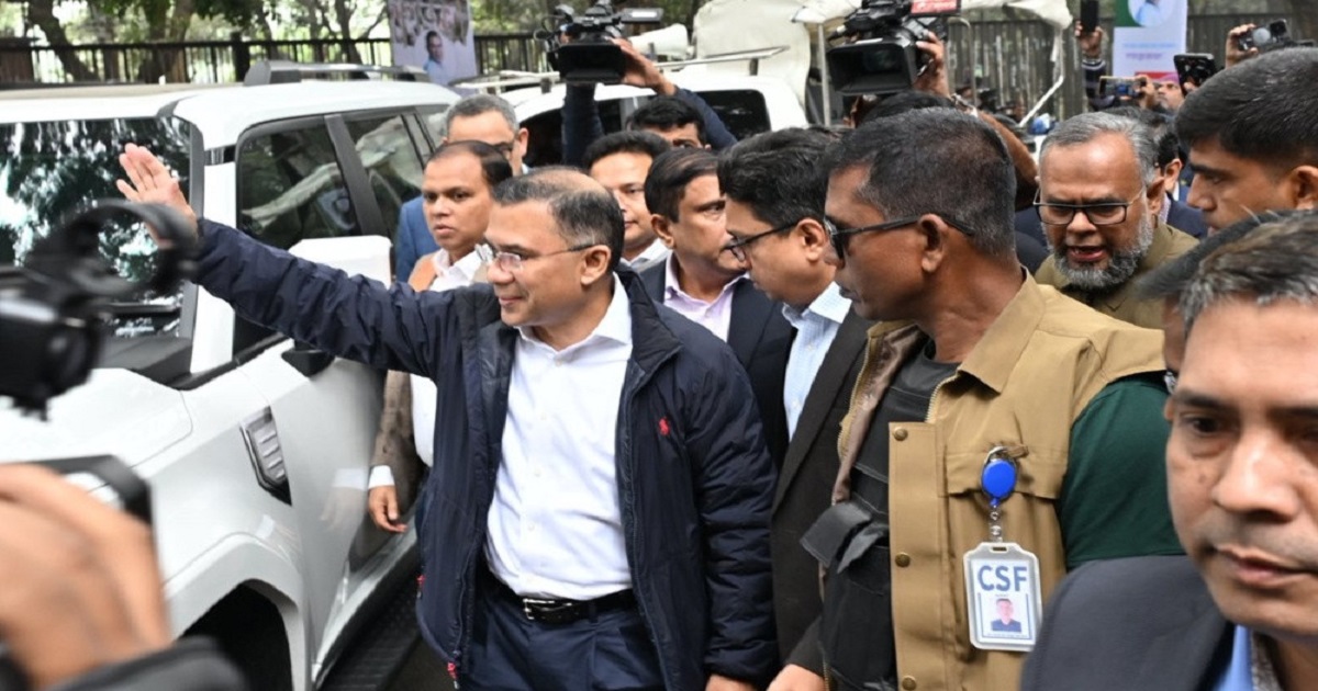 দেড় যুগ পর নয়াপল্টন কার্যালয়ে তারেক রহমান
