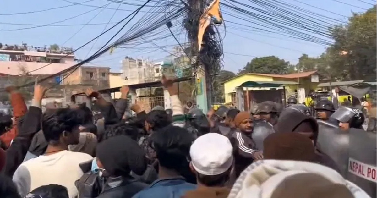 মসজিদ ভাঙচুর ঘিরে উত্তপ্ত নেপাল