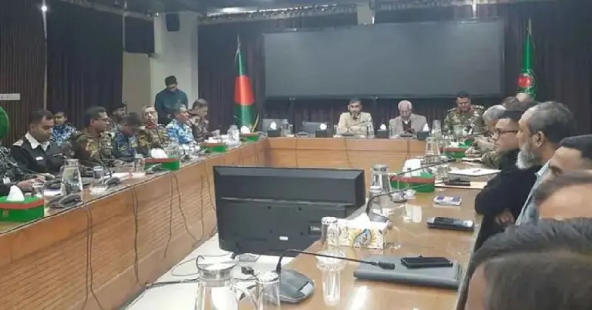 সশস্ত্র বাহিনীসহ ১৬ সংস্থার সঙ্গে বৈঠকে ইসি