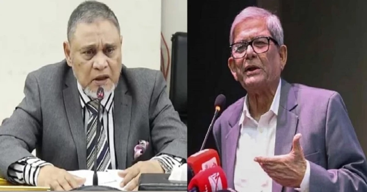 বিএনপির মহাসচিব মির্জা ফখরুল আজ বিকেলে সিইসির সঙ্গে বৈঠকে