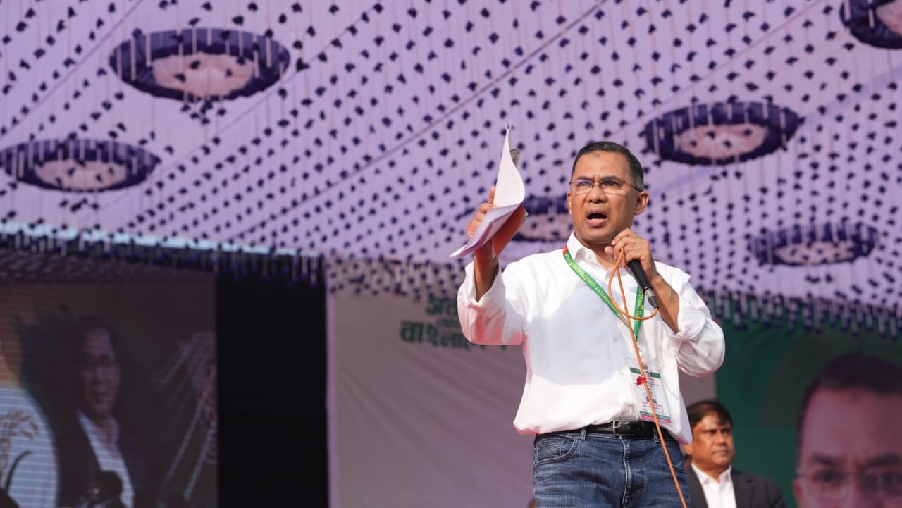 তাদের প্রটোকল বিএনপির চাইতে ৩ গুণ করে দিন : মৌলভীবাজারে তারেক রহমান