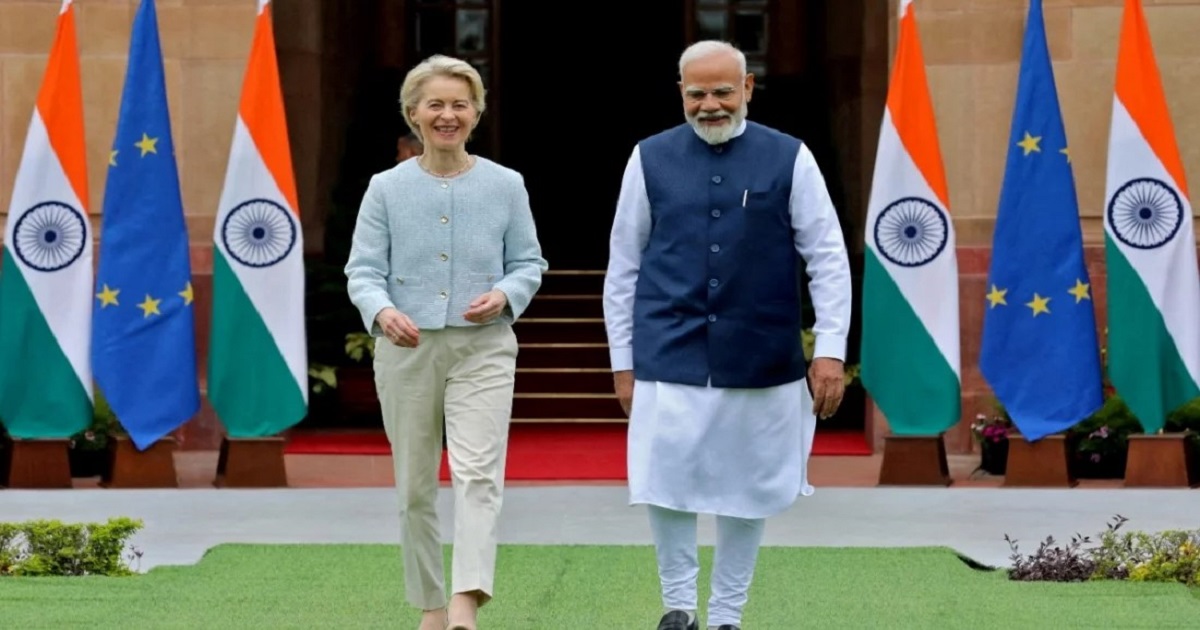 বিশাল মুক্ত বাণিজ্য চুক্তির পথে ভারত-ইইউ