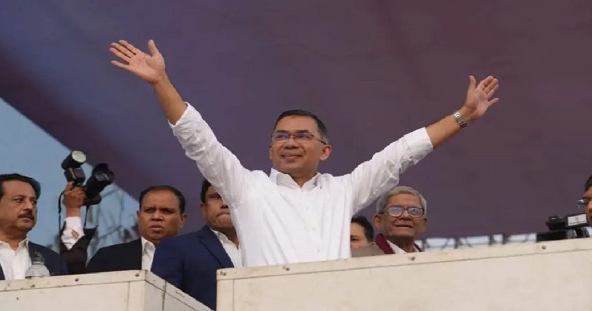 ময়মনসিংহ, গাজীপুর ও উত্তরায় আজ তারেক রহমানের নির্বাচনী জনসভা