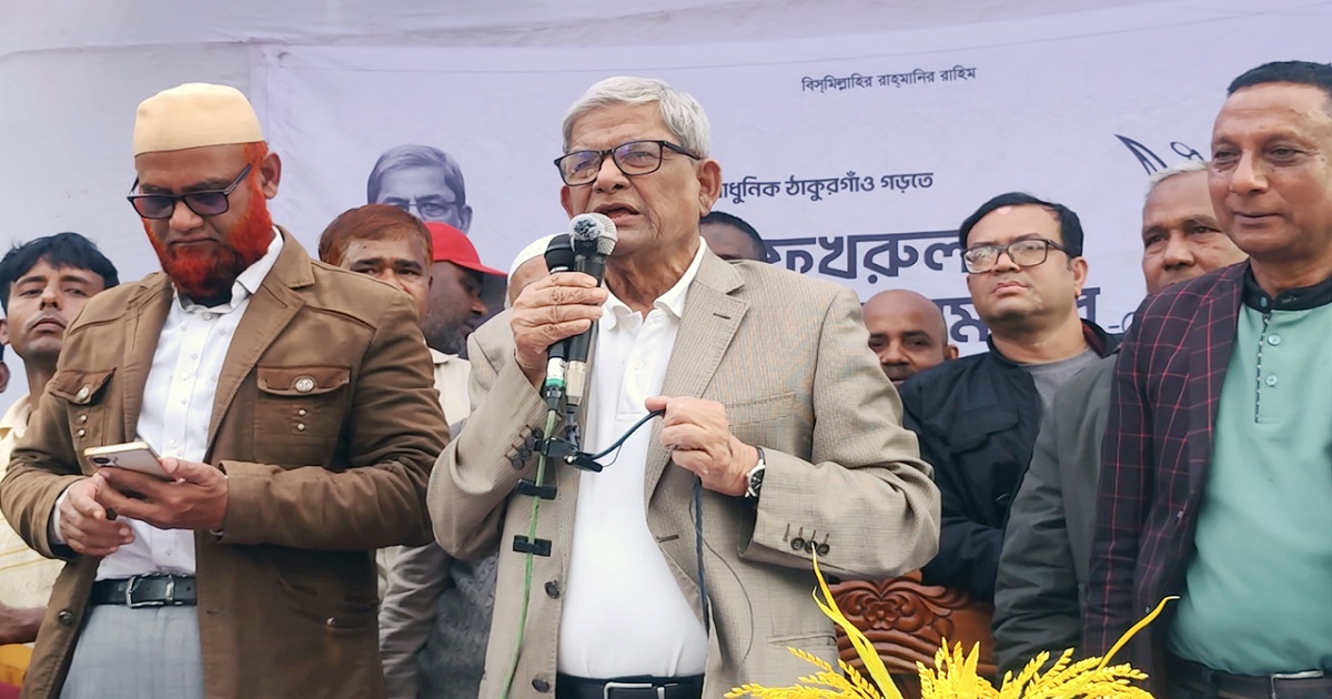 যেখানেই তারেক রহমান সেখানেই মানুষের ঢল: মির্জা ফখরুল