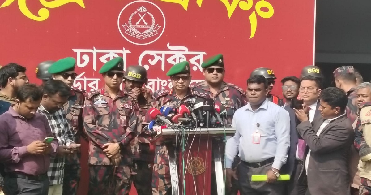 বিজিবি মারণাস্ত্র ব্যবহার করবে না: বিজিবি