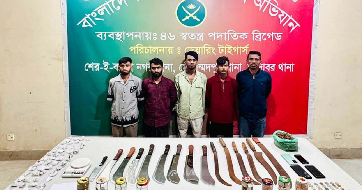 মোহাম্মদপুরে হত্যা মামলার প্রধান আসামিসহ গ্রেফতার ৫