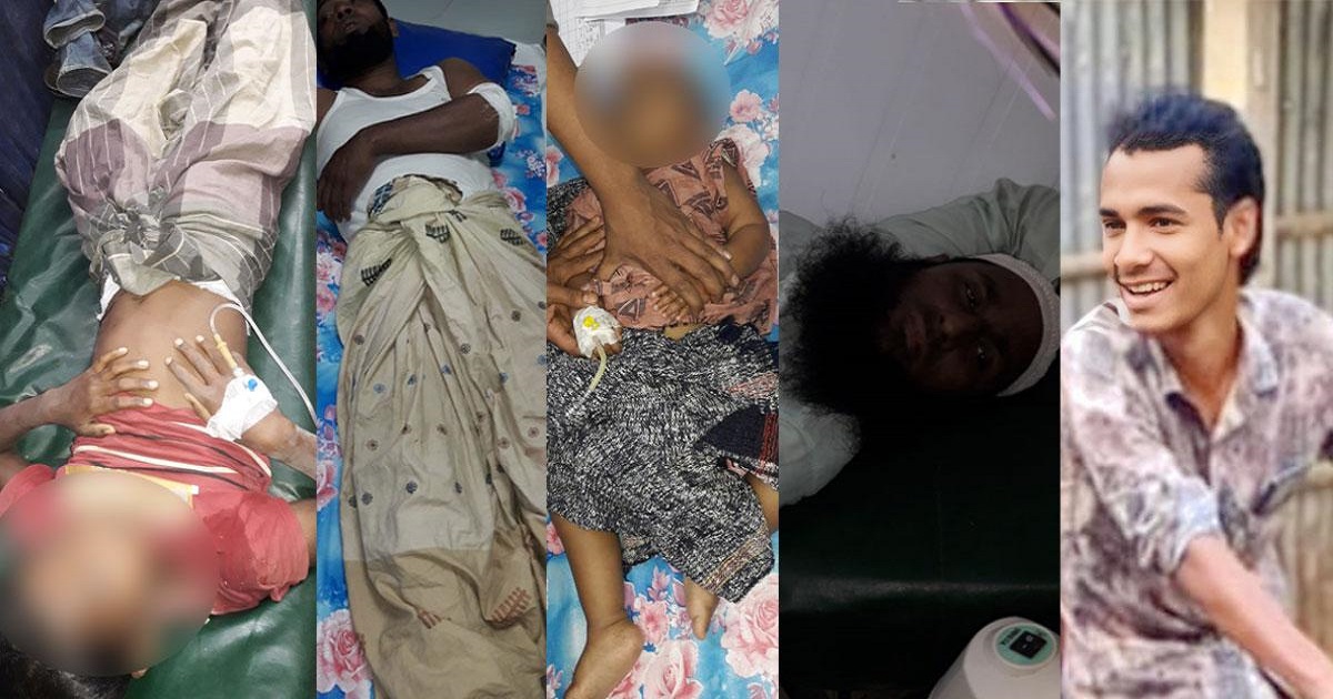 বিএনপির নির্বাচনি প্রচারণা দেখতে আসা জনতার ওপর গুলি, শিশুসহ আহত ৫