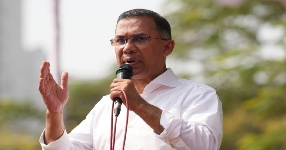 ধানের শীষে ভোট দিয়ে বিএনপিকে সুযোগ দেয়ার আহবান তারেক রহমানের