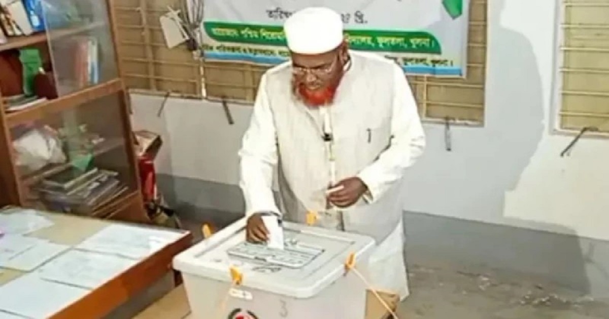 আমার কেন্দ্রে সুষ্ঠুভাবে ভোটগ্রহণ হচ্ছে : গোলাম পরওয়ার