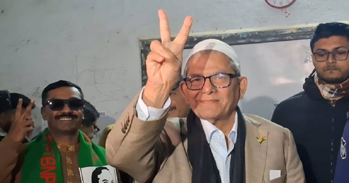 ঠাকুরগাঁও-১ আসনে বিপুল ব্যবধানে জয়ী মির্জা ফখরুল