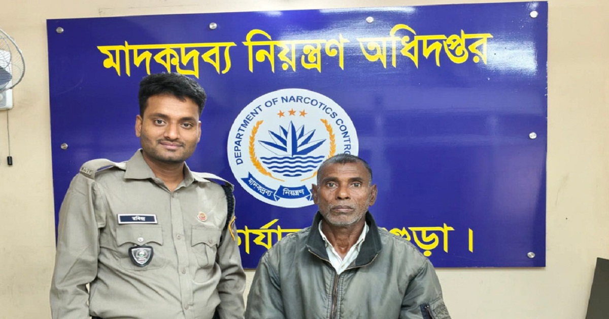 খেজুরের প্যাকেটে ৭ হাজার পিস ইয়াবা,গ্রেফতার ১