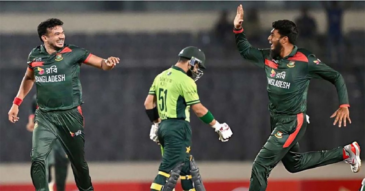 পাকিস্তানকে হারিয়ে ১১ বছর পর ওয়ানডে সিরিজ জিতলো বাংলাদেশ