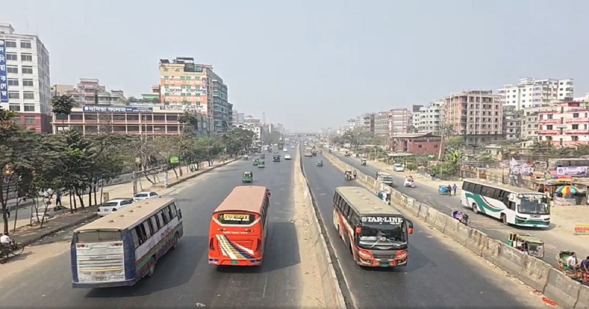 মহাসড়কে আজ থেকে ৭ দিন যেসব যানবাহন চলবে না