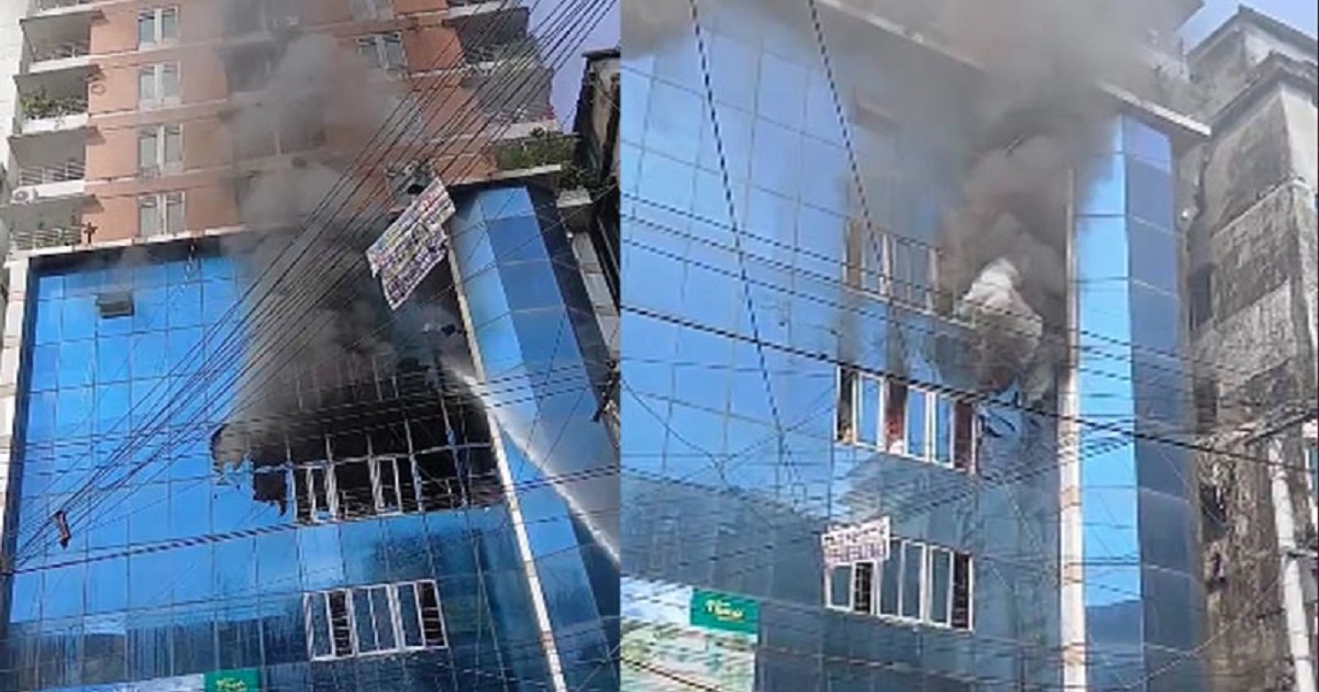 চট্টগ্রামের টেরিবাজারে বহুতল মার্কেটে আগুন, নিহত ২
