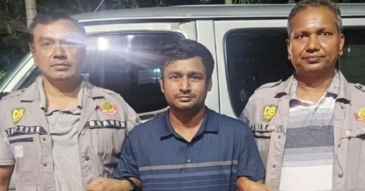 কেন্দ্রীয় ছাত্রলীগের প্রচার সম্পাদক তারেক গ্রেফতার