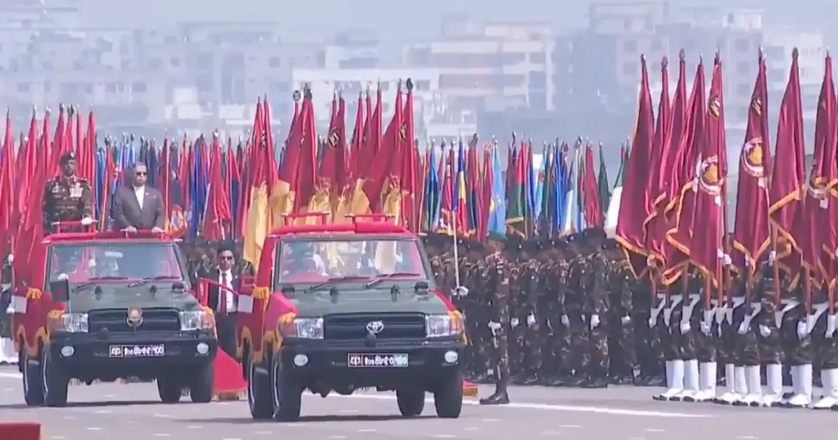 ১৮ বছর পর স্বাধীনতা দিবসে কুচকাওয়াজ