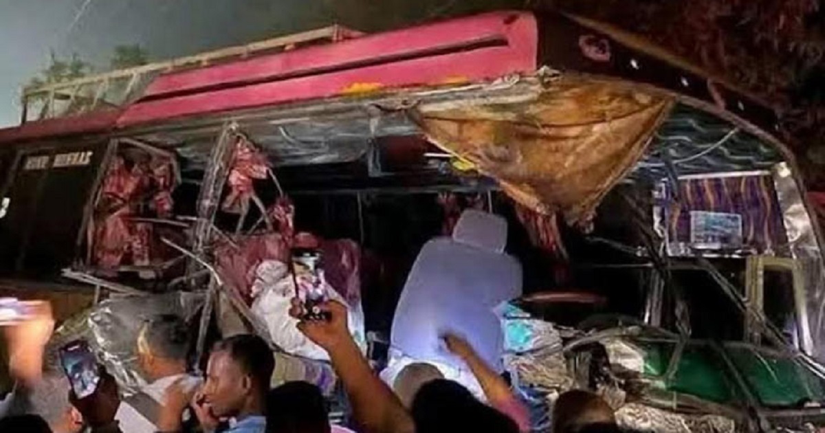 কিশোরগঞ্জে দুই বাসের সংঘর্ষ, আহত ২০