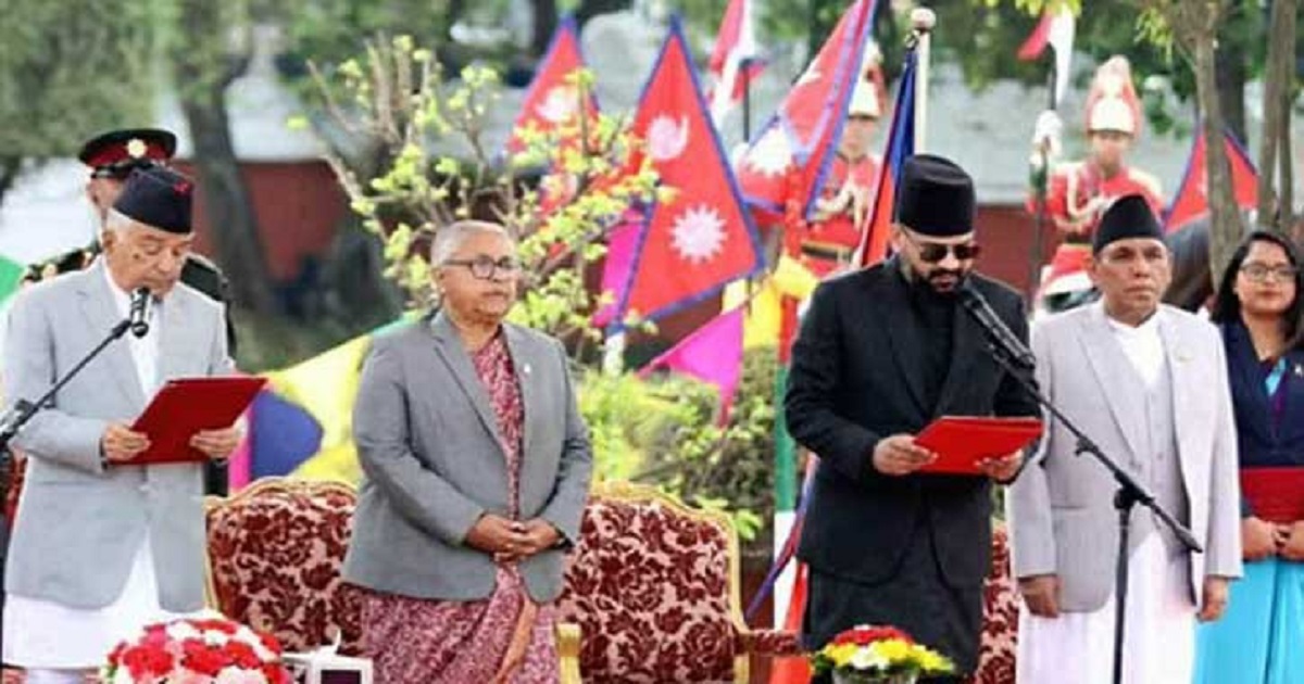 নেপালের প্রধানমন্ত্রী হিসেবে শপথ নিলেন বালেন্দ্র শাহ