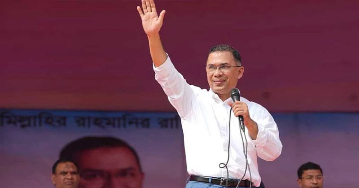 নয়াপল্টনে পৌঁছেছেন প্রধানমন্ত্রী তারেক রহমান
