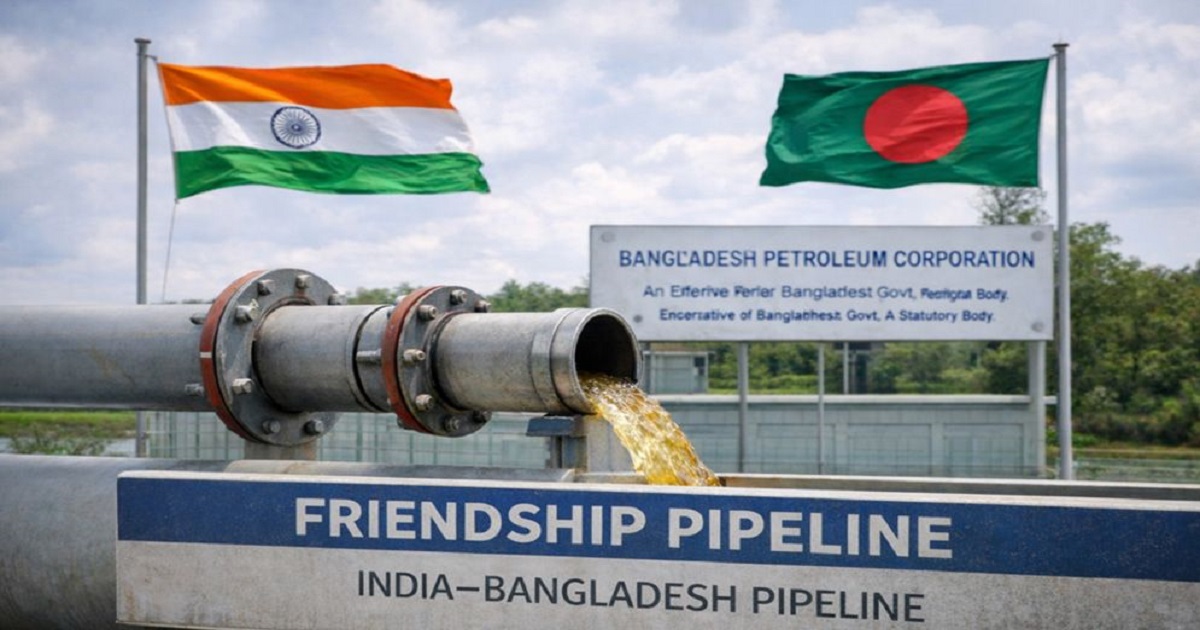 ভারত থেকে পাইপলাইনে ৭ হাজার টন ডিজেল আসছে