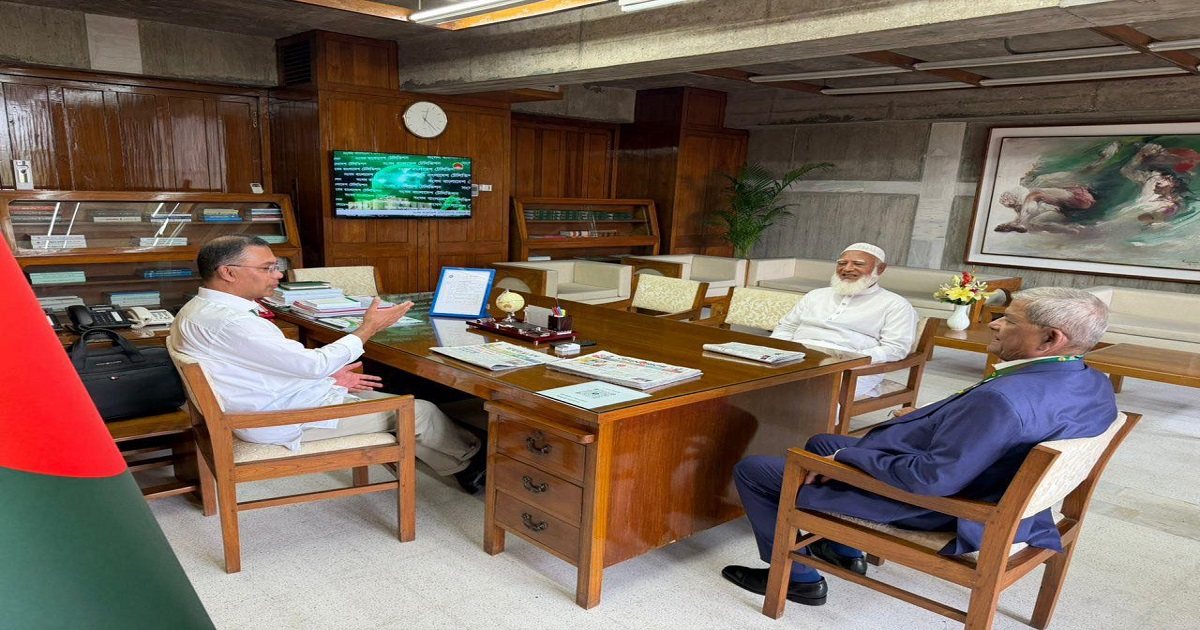 বিরোধী দলীয় নেতার সঙ্গে প্রধানমন্ত্রীর বৈঠক