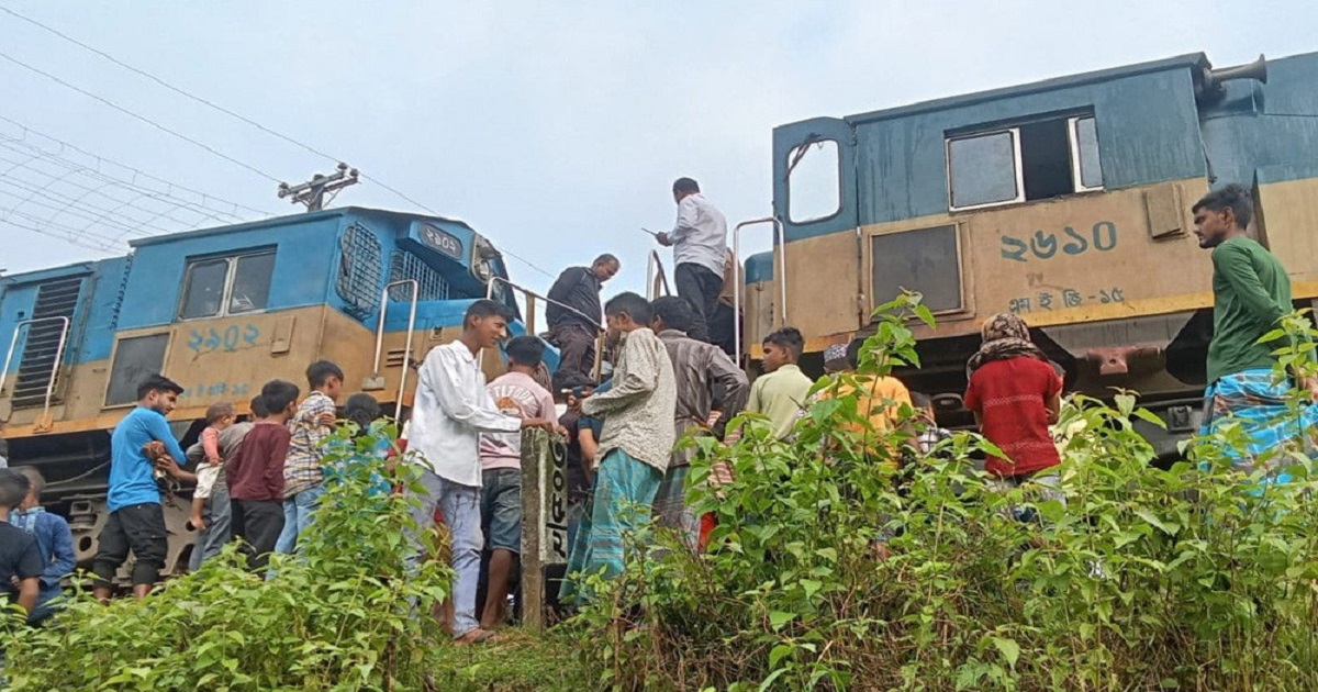 তিন ঘণ্টা পর সিলেটের সঙ্গে রেল যোগাযোগ স্বাভাবিক