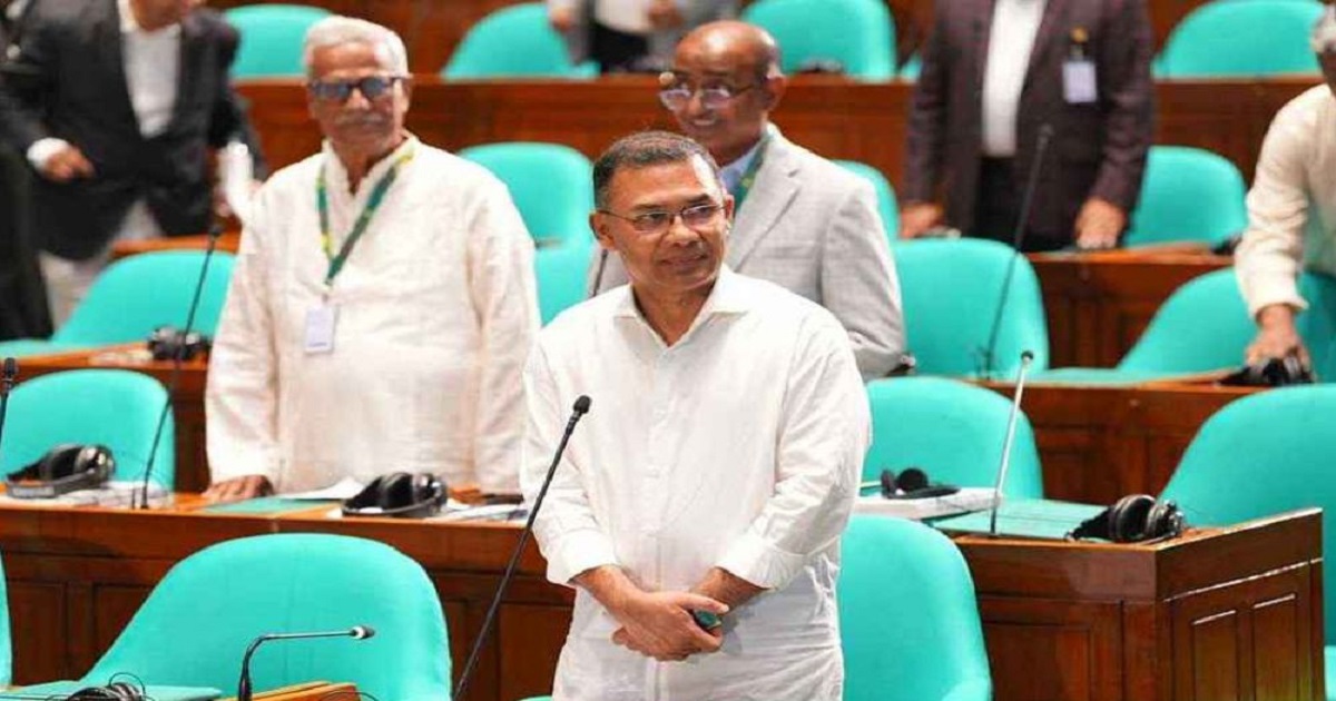 সংসদে প্রশ্নোত্তর পর্বে অংশ নিচ্ছেন প্রধানমন্ত্রী তারেক রহমান