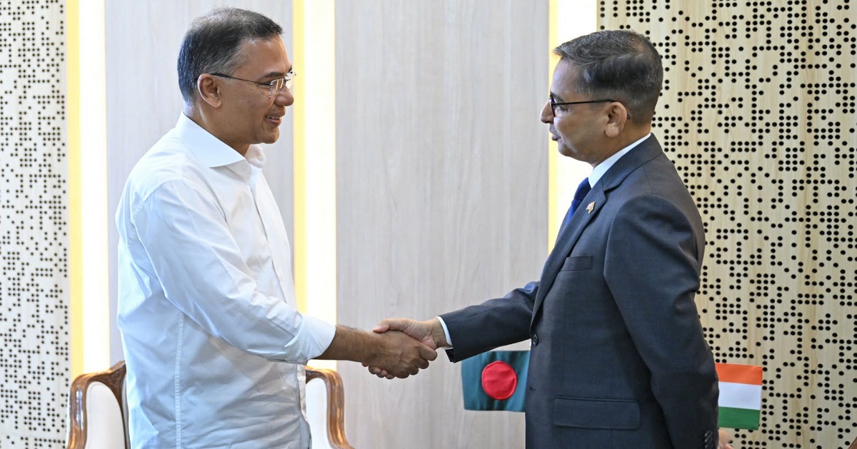 প্রধানমন্ত্রীর সঙ্গে সৌজন্য সাক্ষাৎ করলেন ভারতীয় হাইকমিশনার