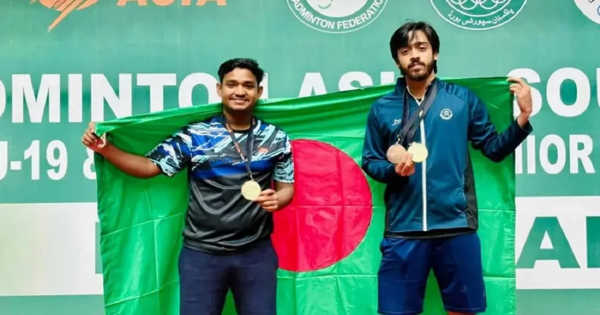 আন্তর্জাতিক মঞ্চে ব্যাডমিন্টনে ৫টি স্বর্ণপদক বাংলাদেশের