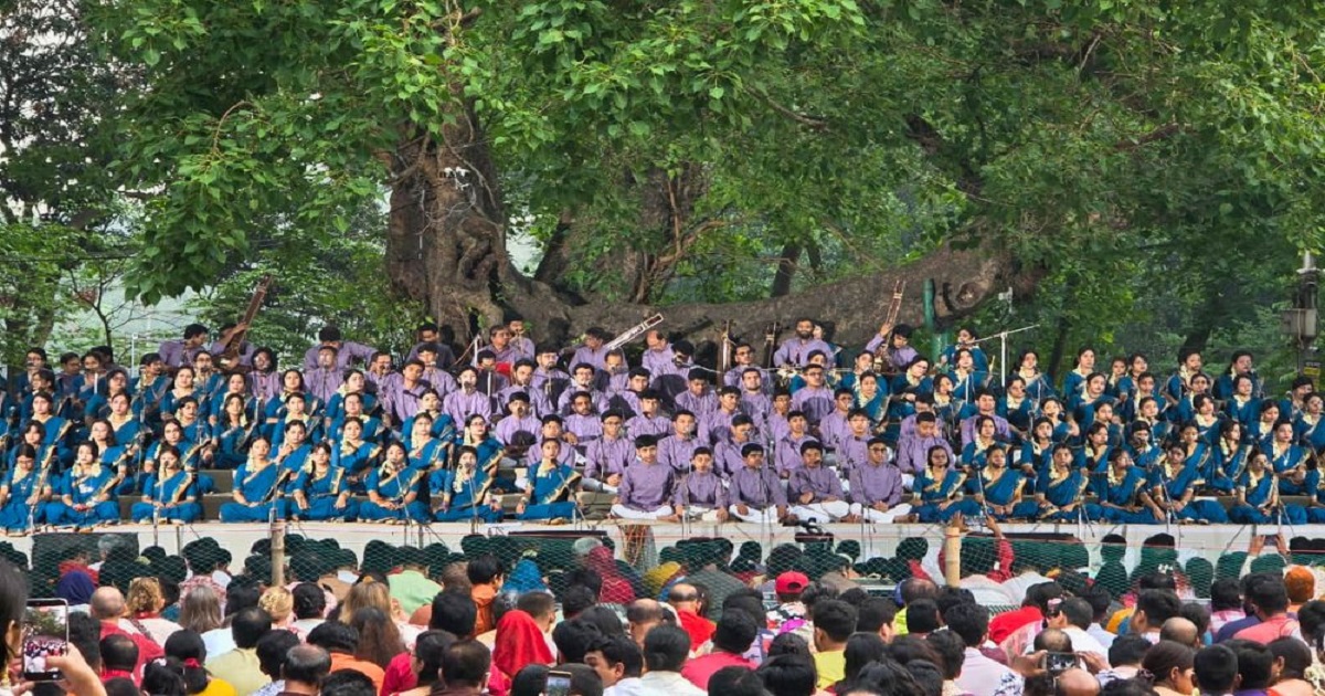 রমনার বটমূলে ছায়ানটের বর্ষবরণের বর্ণিল আয়োজন