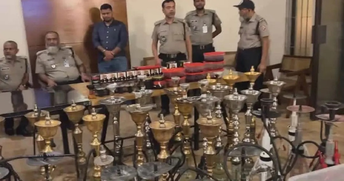 গুলশানে সিসা বারে অভিযান ম্যানেজার আটক