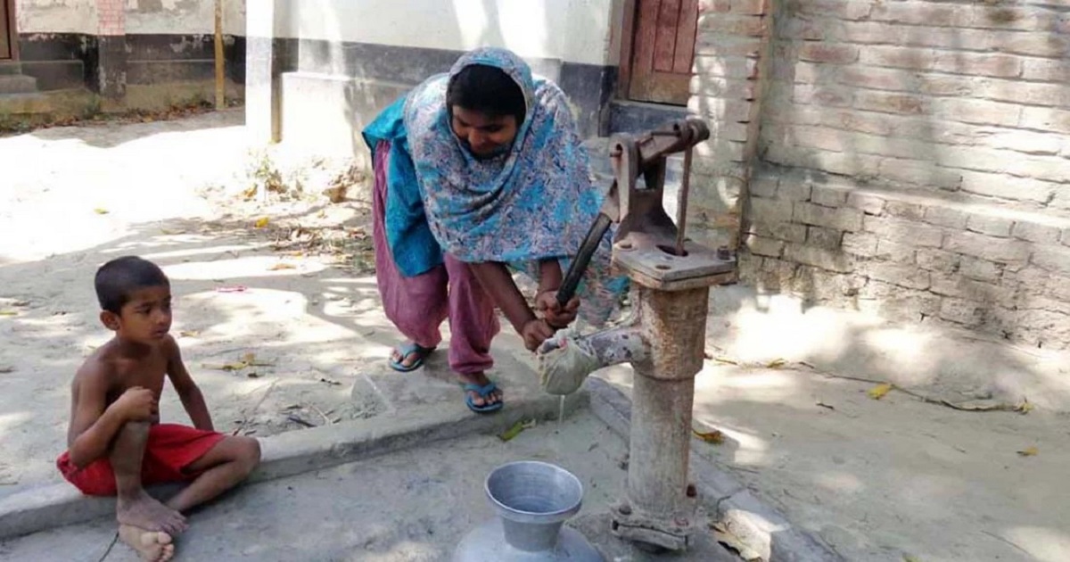 বাঘায় পানির সংকট হাহাকার জনজীবনে