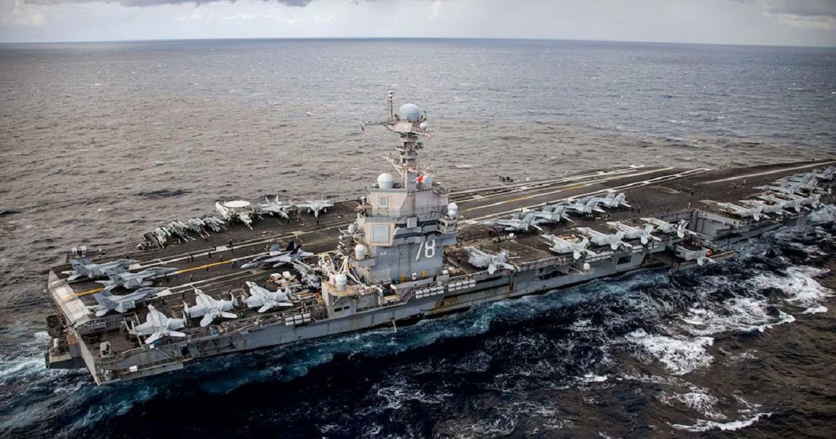 লোহিত সাগরে আবার মার্কিন রণতরী 'জেরাল্ড আর ফোর্ড'