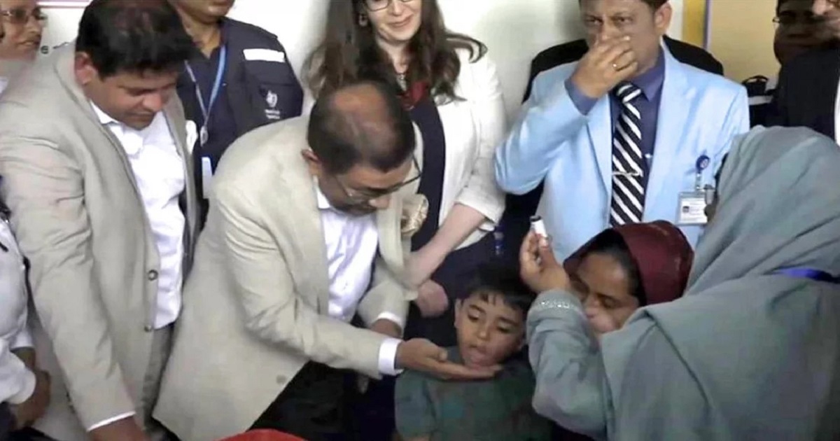 সারা দেশে হামের টিকা কর্মসূচি উদ্বোধন করলেন স্বাস্থ্যমন্ত্রী