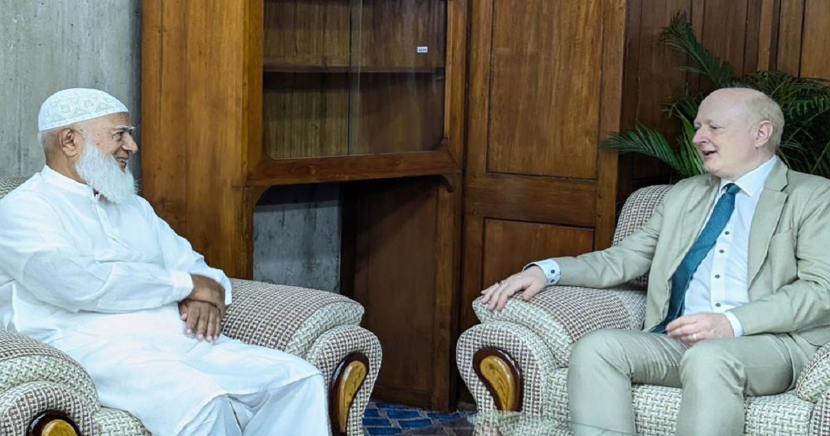 ঢাকায় জার্মান রাষ্ট্রদূতের সঙ্গে বিরোধীদলীয় নেতার বৈঠক