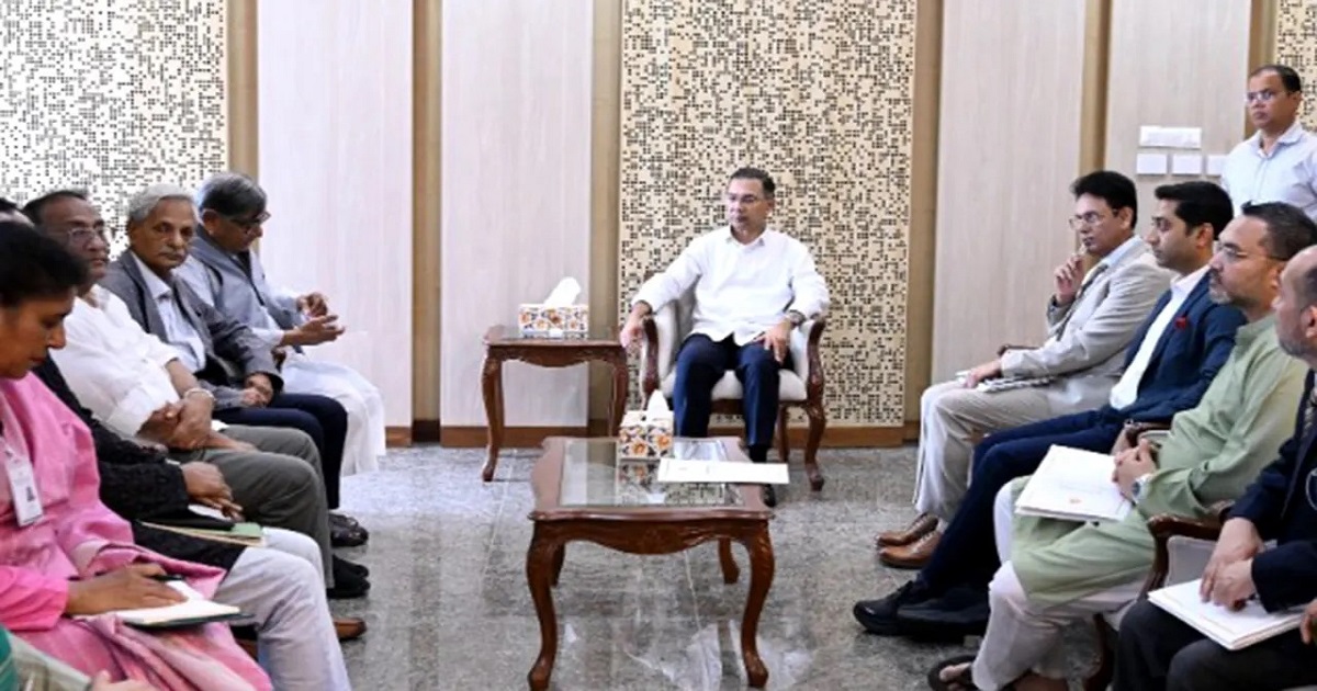 প্রধানমন্ত্রীর সঙ্গে বৈঠকে আবদুল্লাহ আবু সায়ীদ