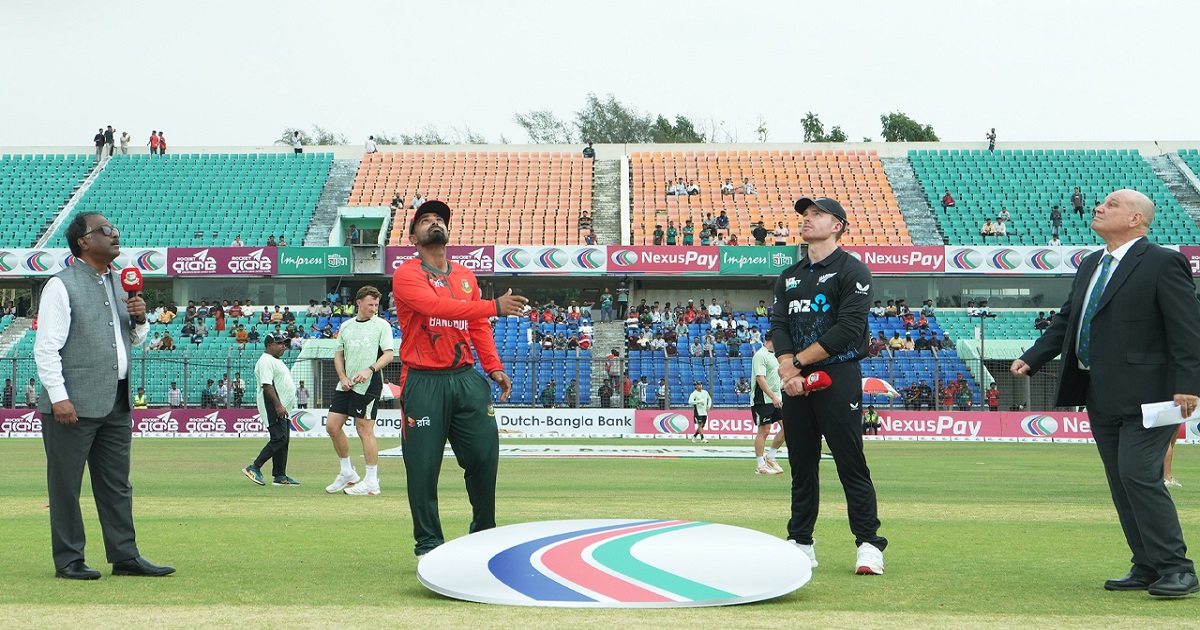 টস জিতে ফিল্ডিংয়ে বাংলাদেশ