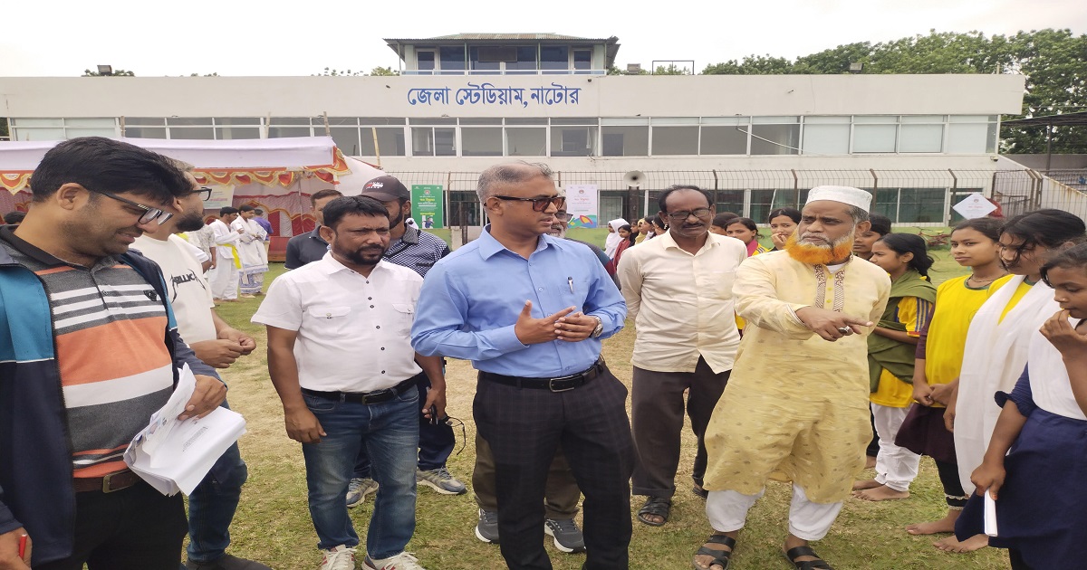 নাটোরে নতুন কুঁড়ি স্পোর্টস-২০২৬ খেলোয়াড় বাছাই পর্বের উদ্বোধন