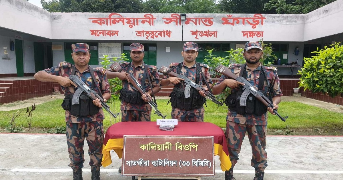 সাতক্ষীরায় বিজিবির পৃথক অভিযানে সাড়ে ৫ কোটি টাকার মাদক জব্দ