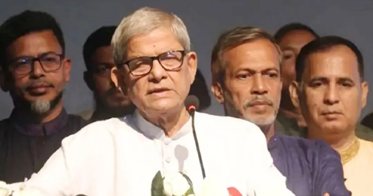 অপপ্রচার ও মিথ্যা কখনোই গ্রহণযোগ্য নয়: মির্জা ফখরুল