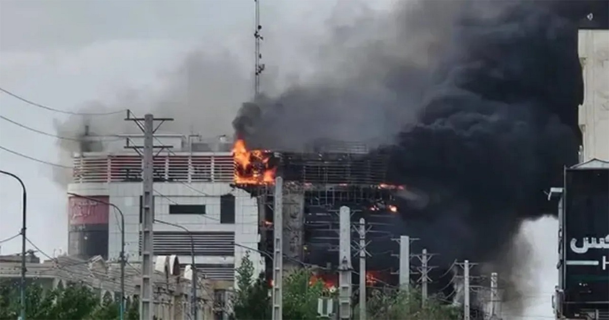 ইরানের শপিং কমপ্লেক্সে আগুন নিহত ৮
