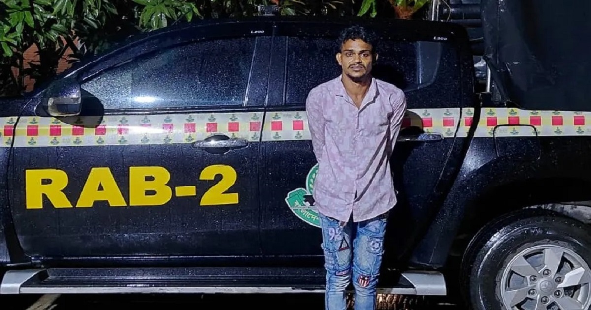 কুখ্যাত ছিনতাইকারী মাওরা রুবেল গ্রেফতার
