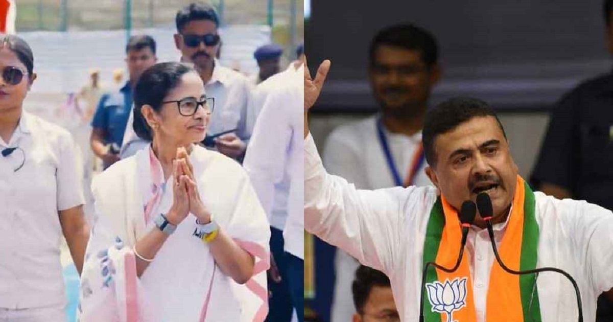 শুভেন্দুর শপথের দিনে পাল্টা কর্মসূচিতে মমতা