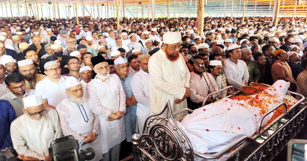 ইঞ্জিনিয়ার মোশাররফের জানাজা সম্পন্ন