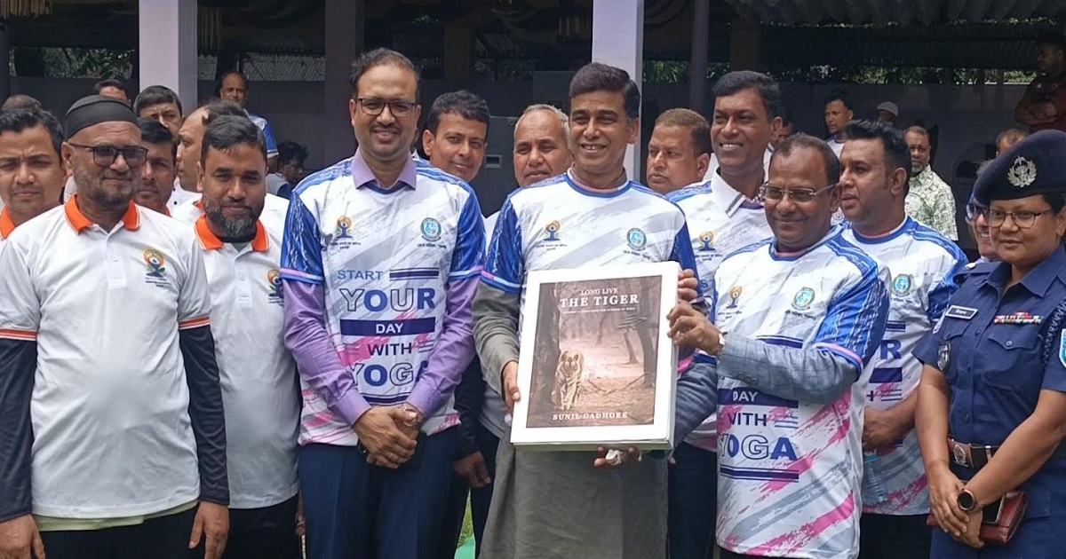 পঞ্চগড়ে আন্তর্জাতিক যোগ ব্যায়াম দিবস উপলক্ষে ইয়োগা রানআপ অনুষ্ঠিত