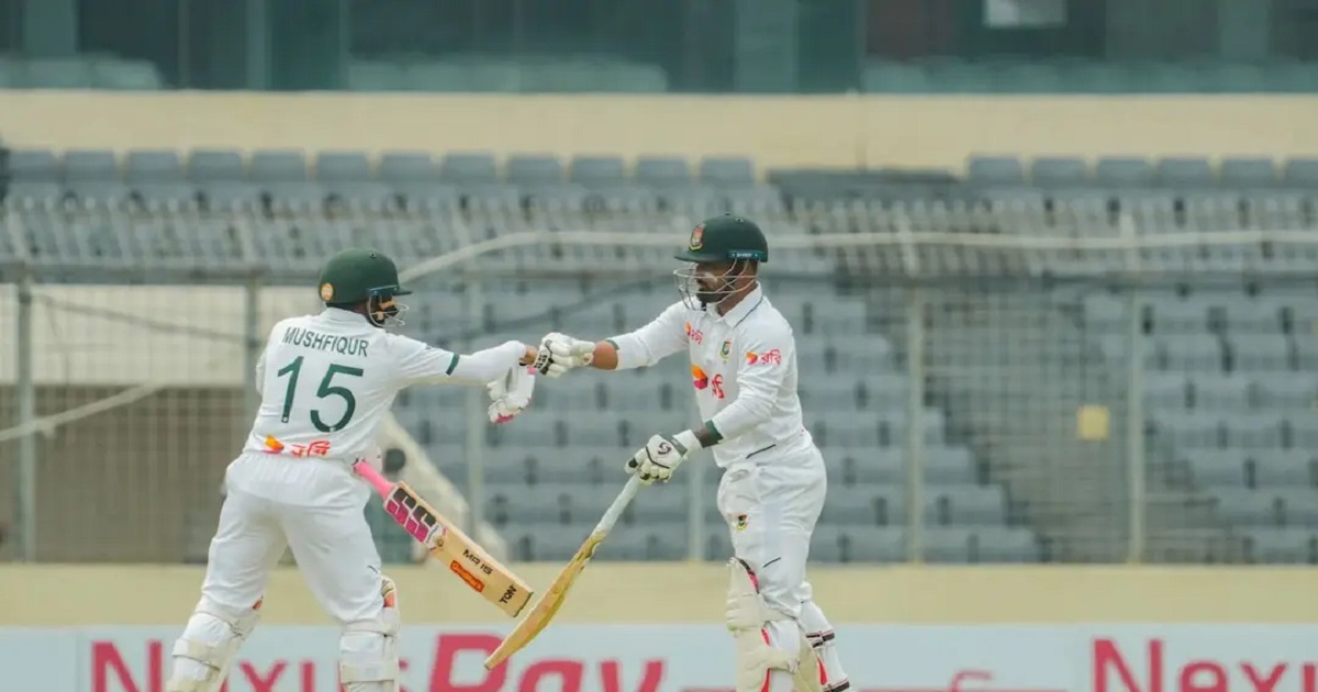 বাংলাদেশের লিড দুইশ ছাড়ালো, সিলেট টেস্টে দাপট অব্যাহত